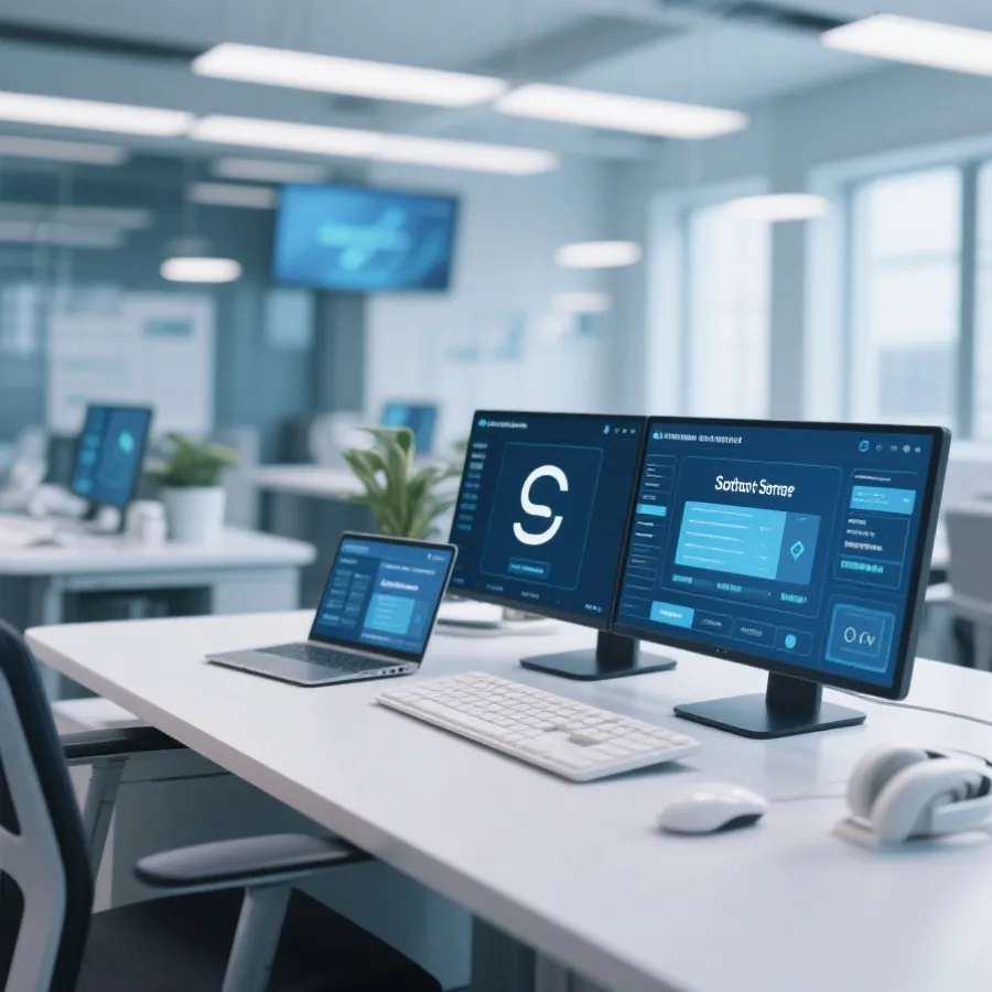 数字服务与支持形象图